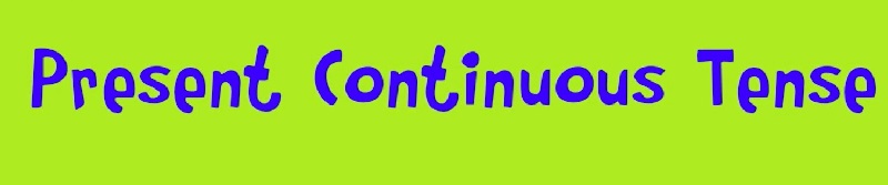 Present Continuous – настоящее длительное время в английском